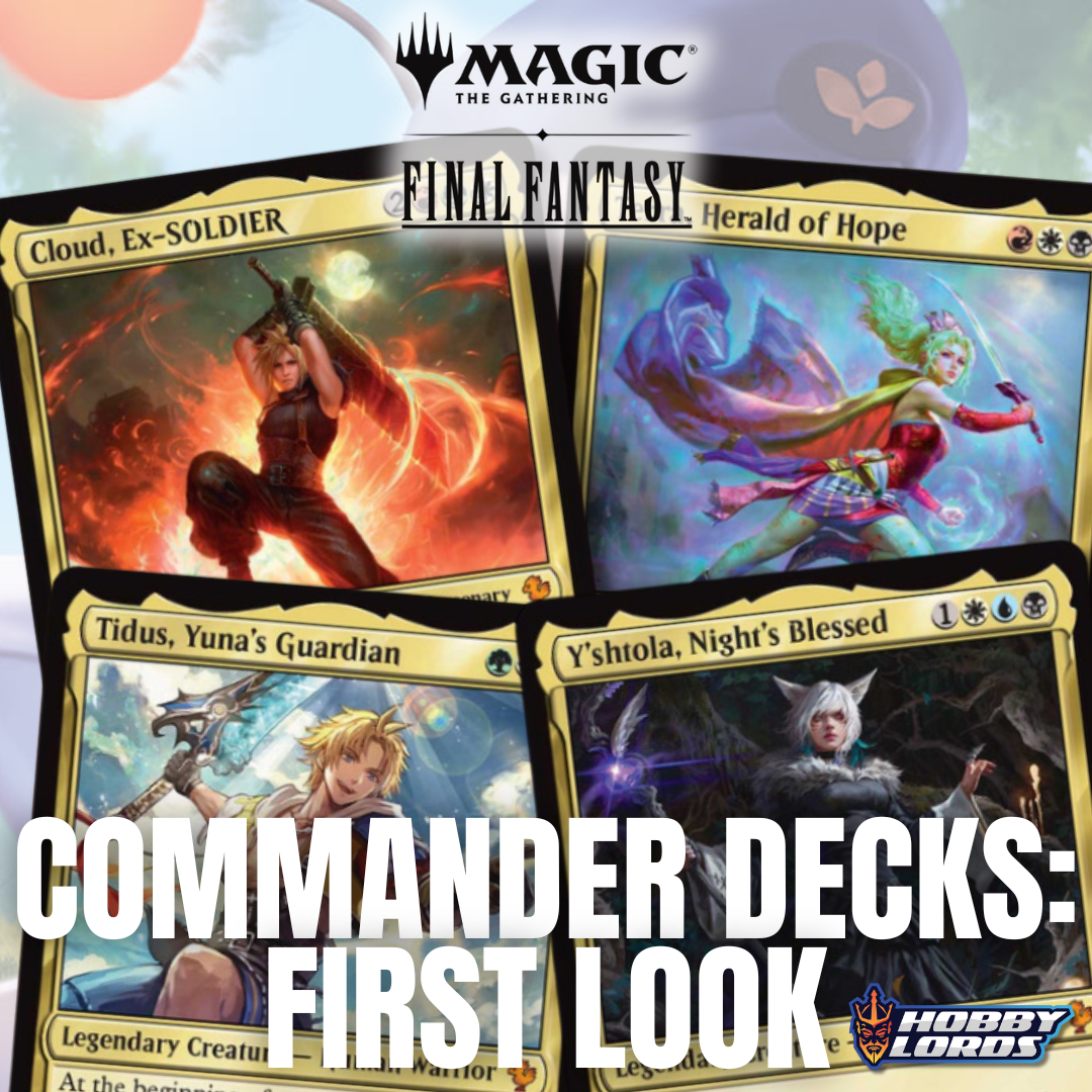 Magic: The Gathering x Final Fantasy Commander Deck First Look