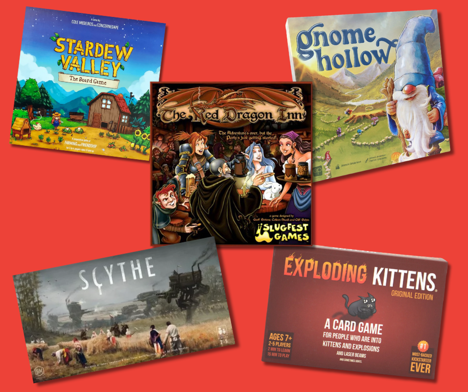 Staff Picks - Board Games Edition!