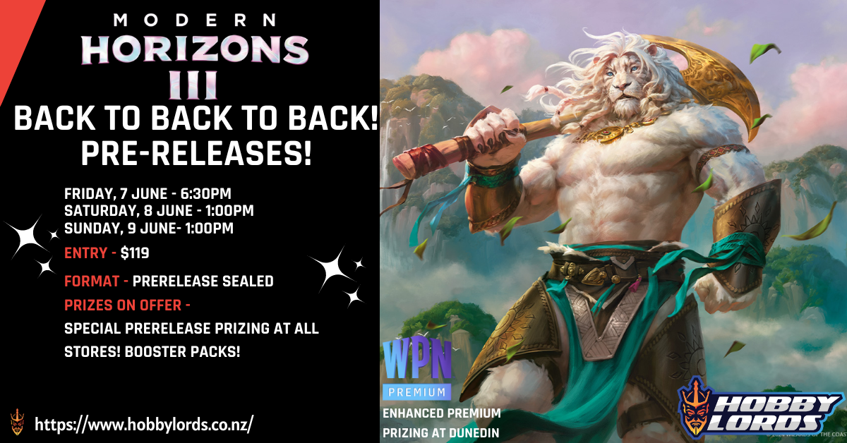 Modern Horizons 3 PRERELEASE At Hobby Lords Palmerston North