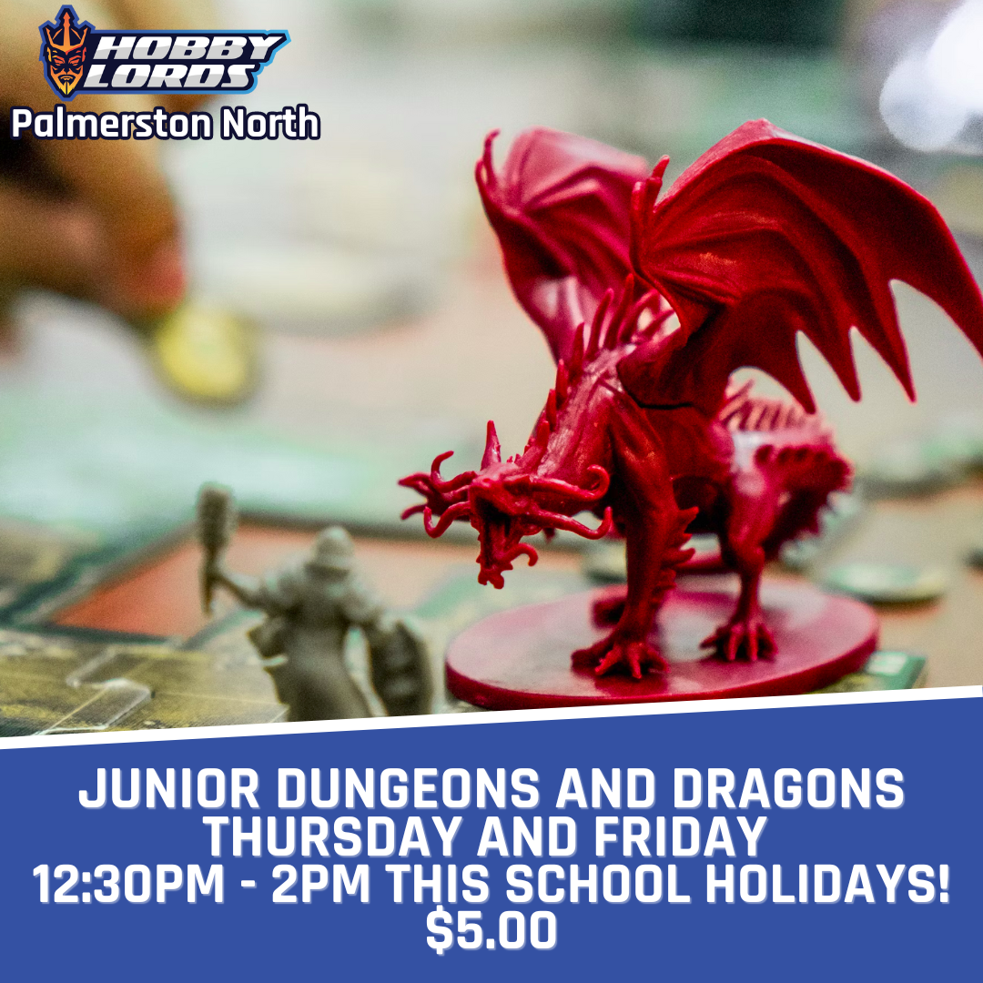 Junior Dungeons and Dragons School Holiday Event first week