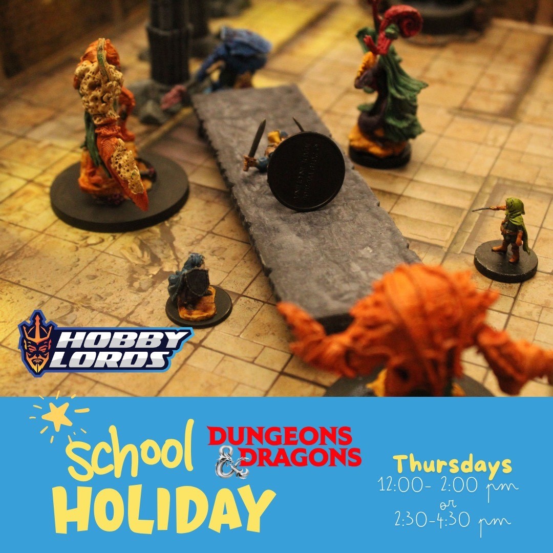 Dungeons & Dragons - School Holidays @ Lower Hutt (July 11th - 12pm))