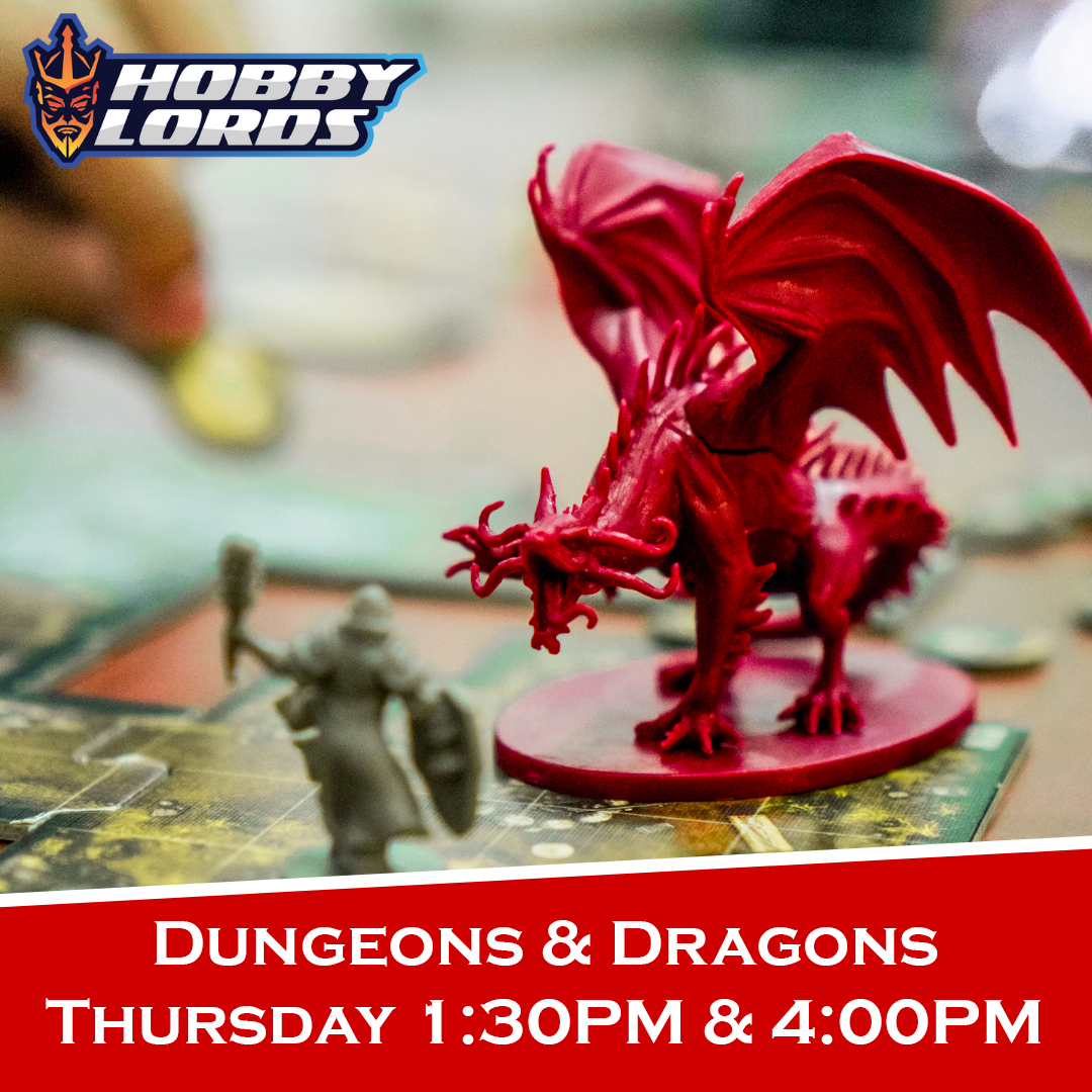 School Holidays Dungeons & Dragons - 3rd of October