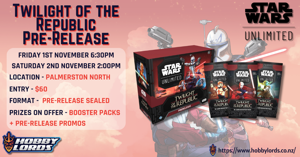 Twilight of the Republic Pre release @ Palmerston North