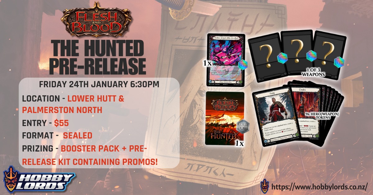 The Hunted Pre-Release @ Lower Hutt