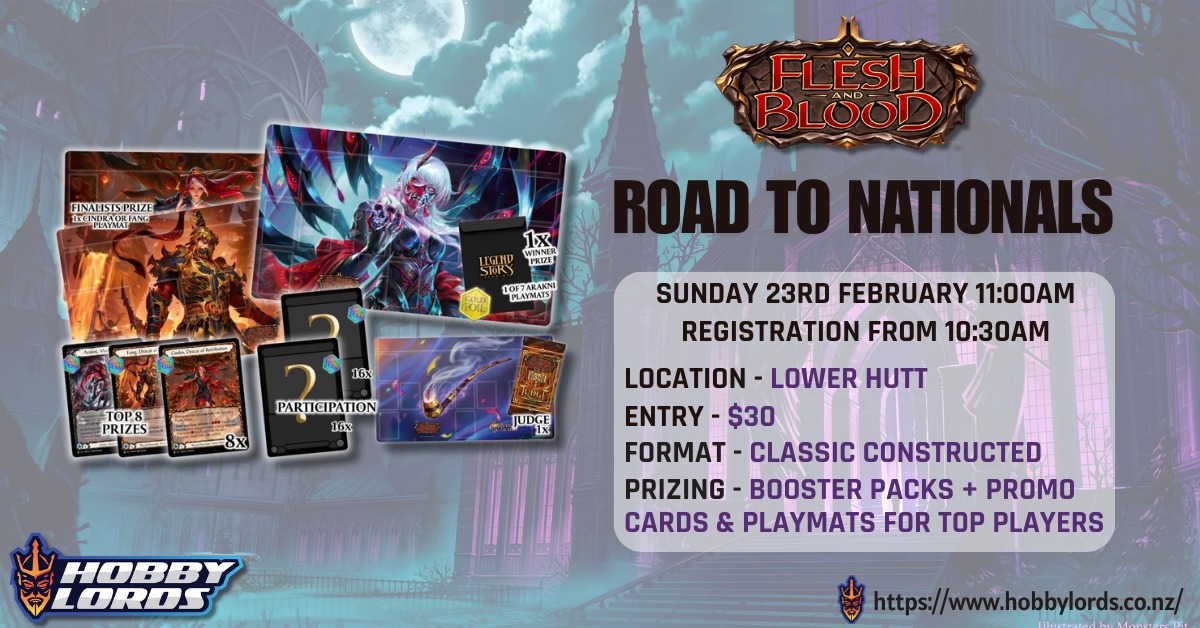 Flesh & Blood Road to Nationals @ Lower Hutt