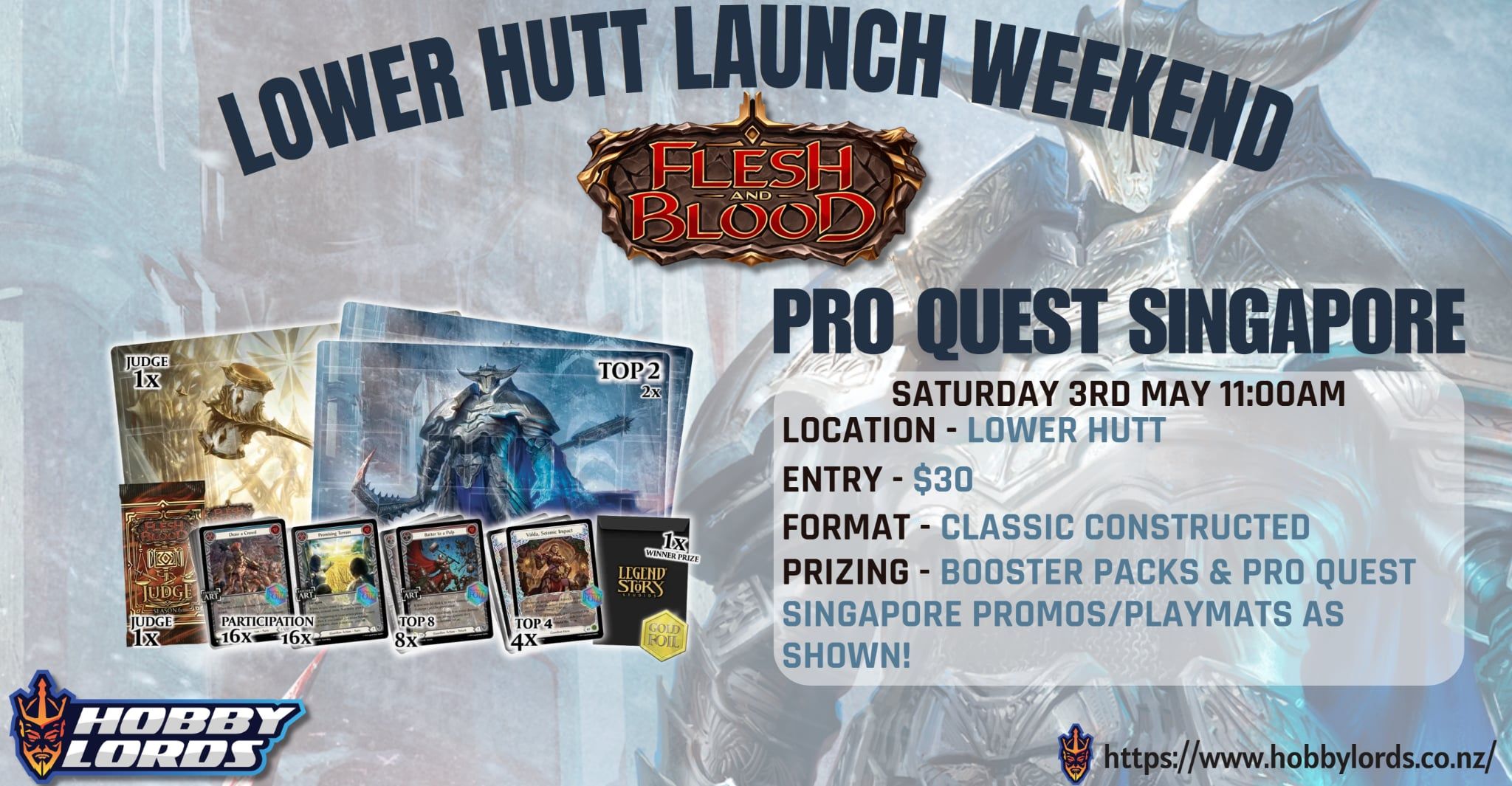 Pro Quest Singapore @ Lower Hutt