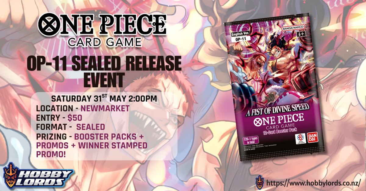 One Pieec OP11 Release Events