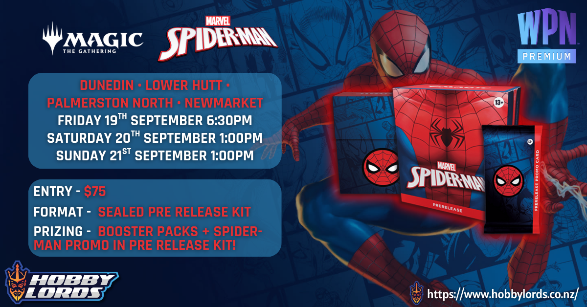 Magic: the Gathering - Marvel's Spider-Man Pre Release Weekend @ Hobby Lords Dunedin!