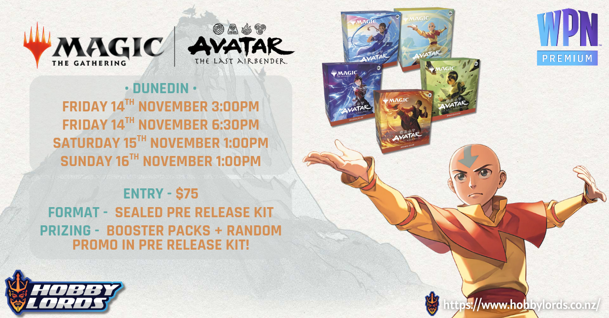 Magic: the Gathering - Avatar the Last Airbender Pre Release @ Hobby Lords Dunedin