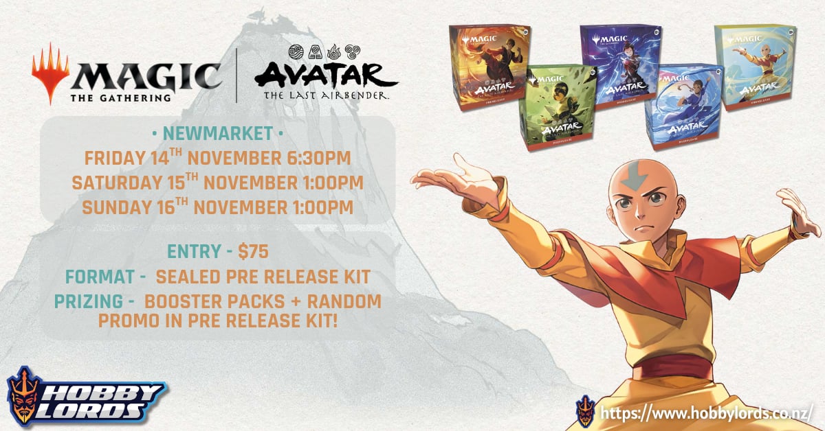 Magic: the Gathering - Avatar the Last Airbender Pre Release @ Hobby Lords Newmarket