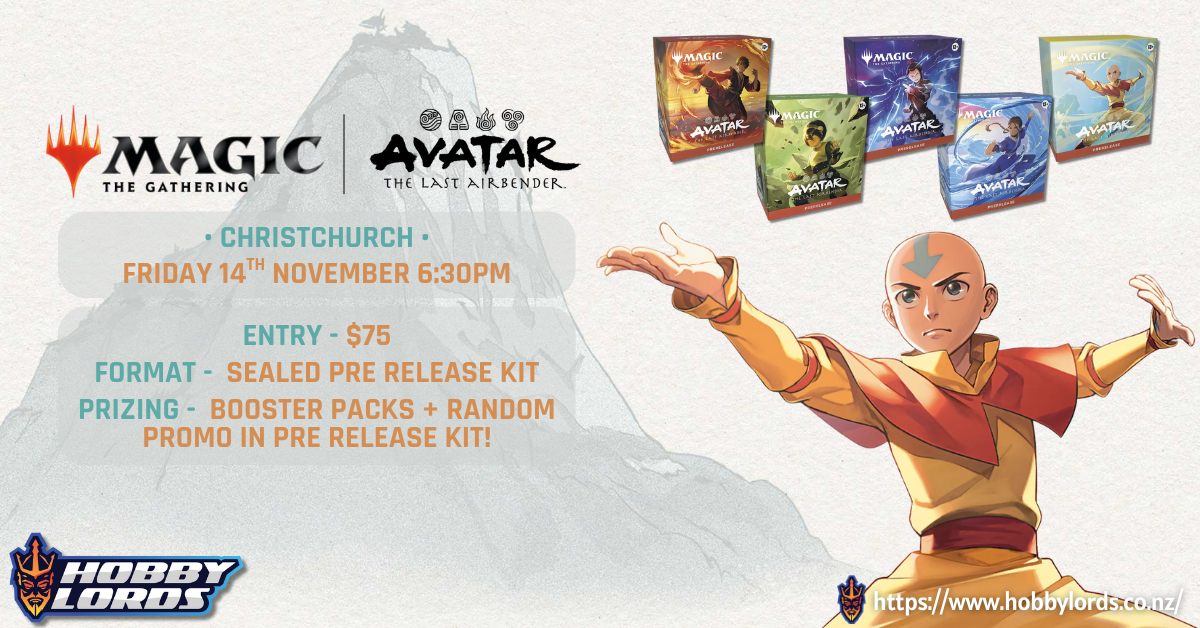 Magic: the Gathering - Avatar the Last Airbender Pre Release @ Hobby Lords Christchurch