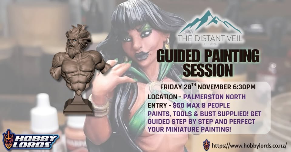 The Distant Veil - Guided Painting Session!