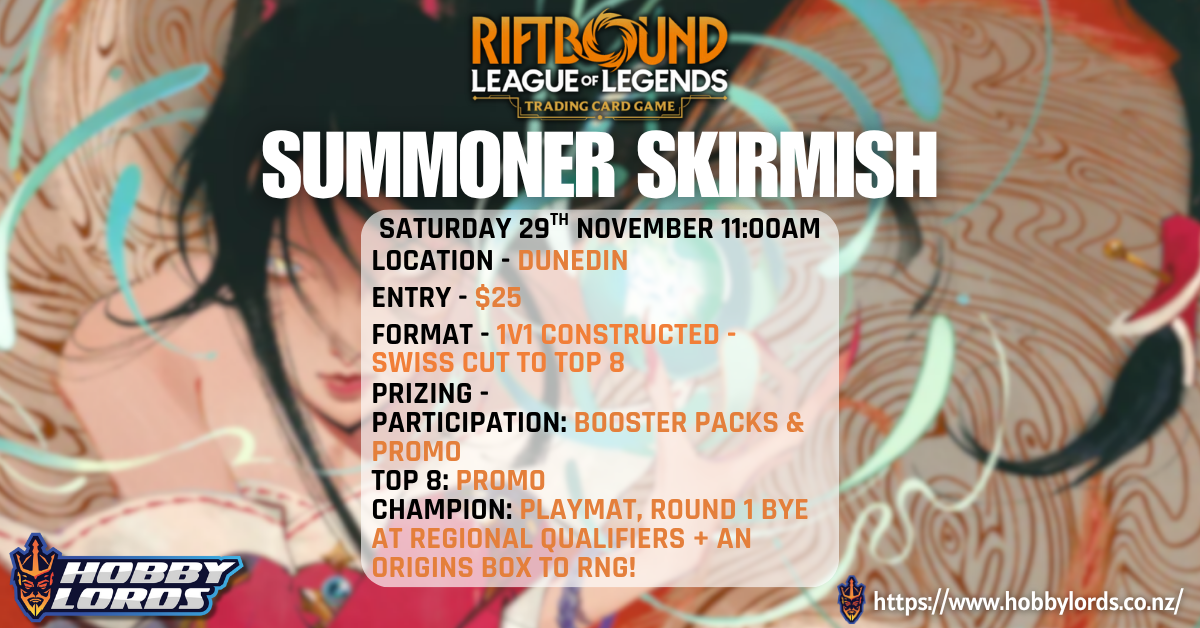 Riftbound - Summoner Skirmish @ Hobby Lords Dunedin