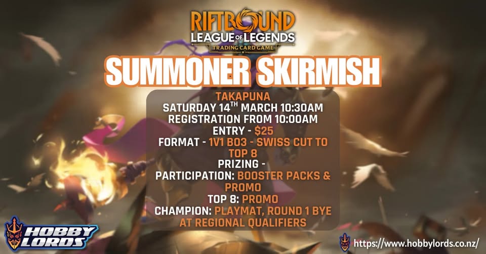 Riftbound - Summoners Skirmish March @Takapuna