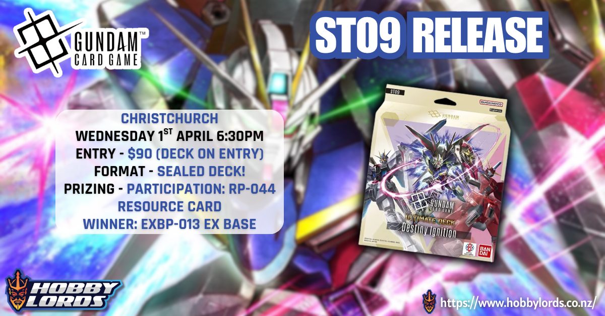 ST09 Release Event - Gundam Card Game