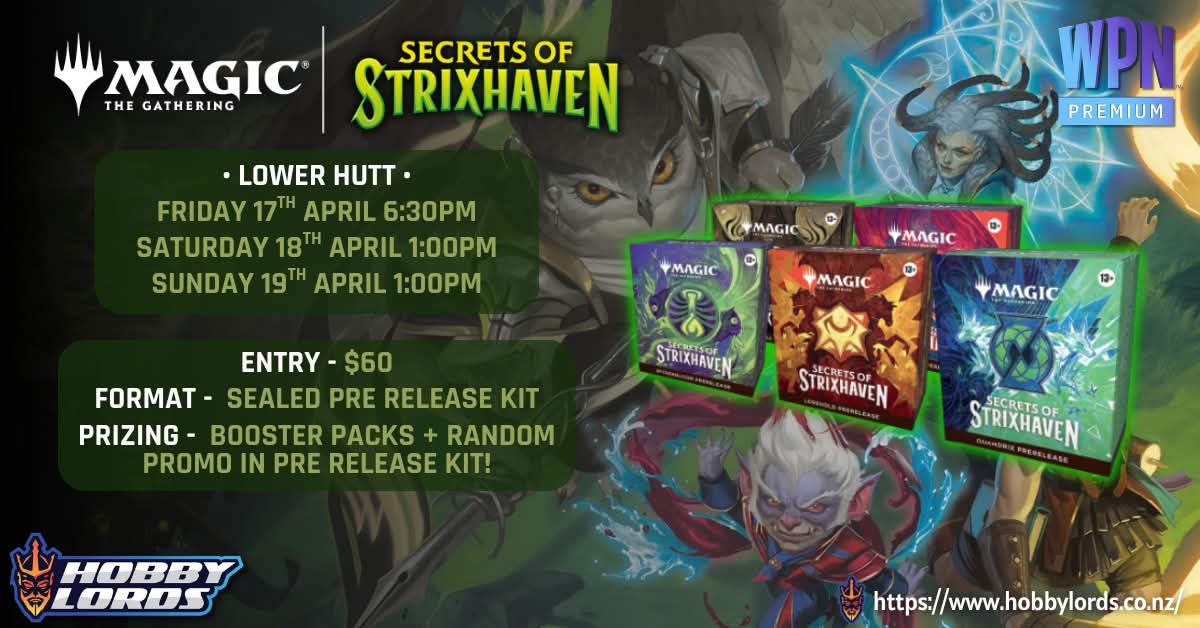 Strixhaven Pre-release @ Hobby Lords Lower Hutt