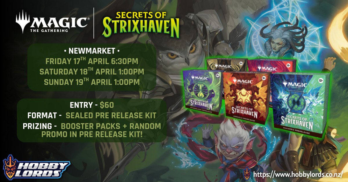 Secrets of Strixhaven Pre-release @ Hobby Lords Newmarket