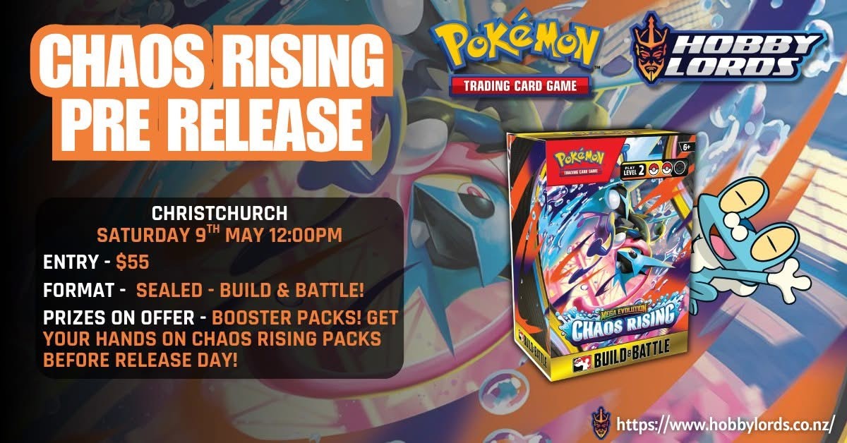 Chaos Rising Pre-release @ Hobby Lords Christchurch