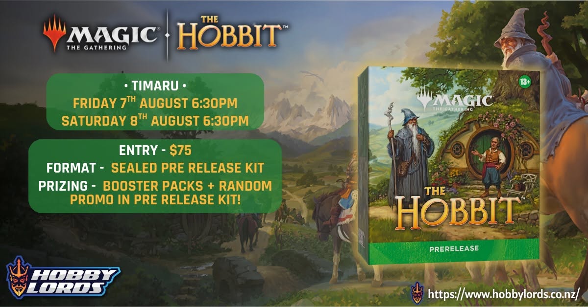 MTG The Hobbit Pre-release @ Hobby Lords Timaru