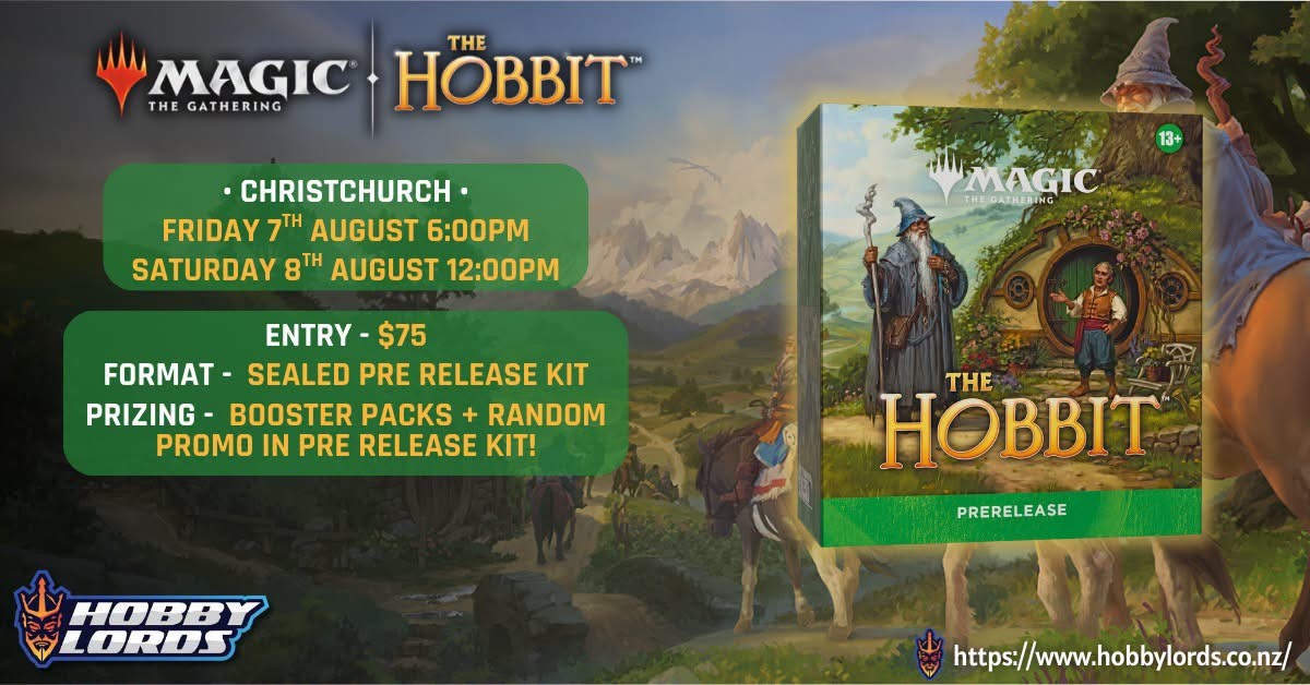 The Hobbit Pre-release Friday @HobbyLords Christchurch