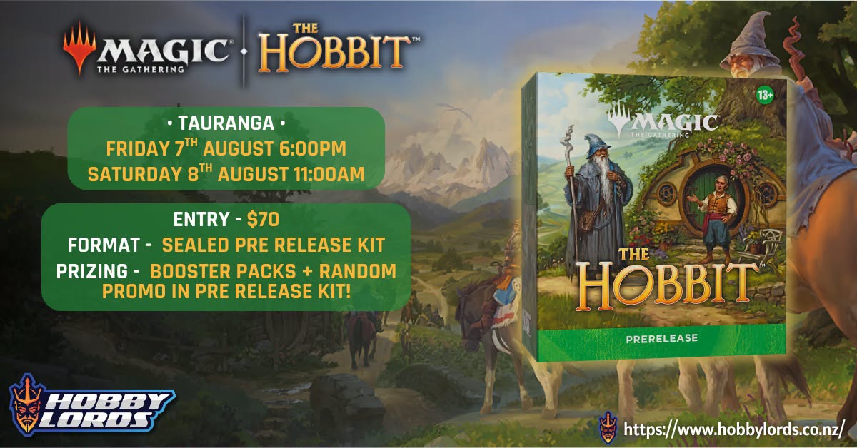 The Hobbit Pre-release Friday @HobbyLords Tauranga