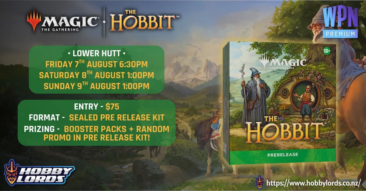 MTG The Hobbit Prerelease @ Hobby Lords Lower Hutt