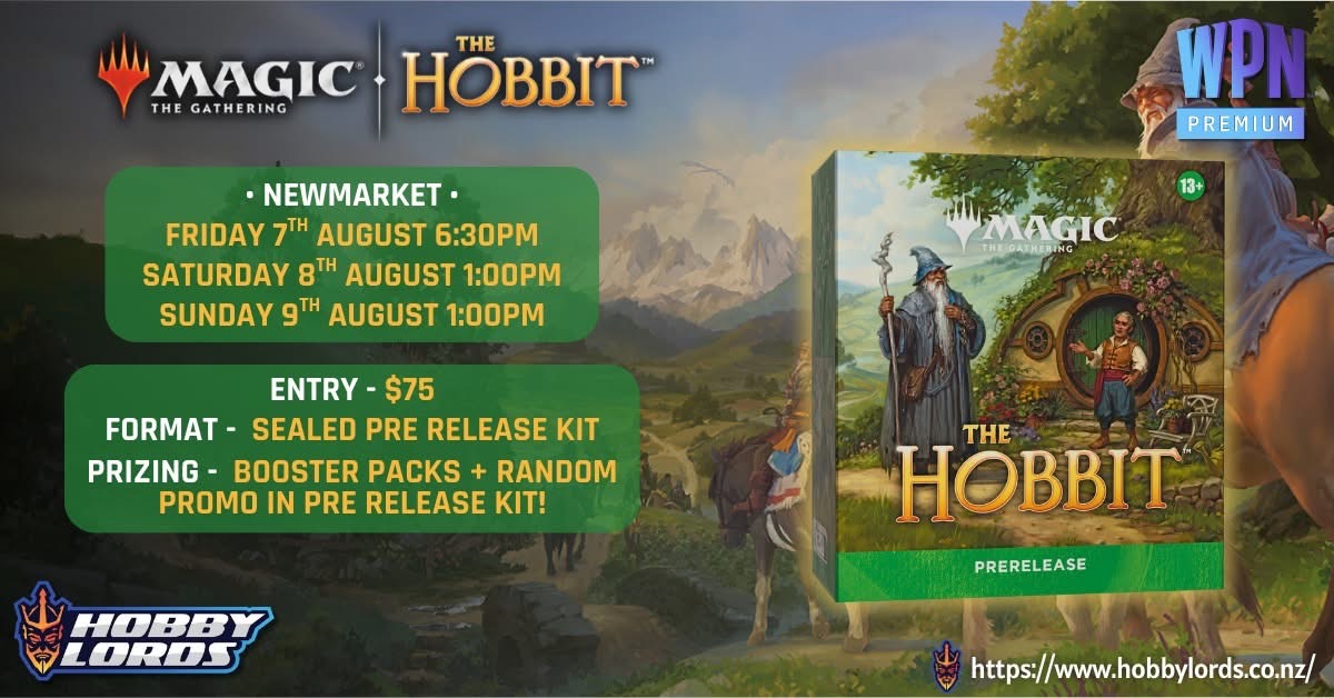MTG The Hobbit Pre-release @ Hobby Lords Newmarket