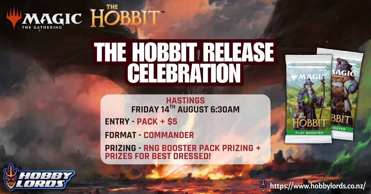 Hobby Lords Hastings - MTG Hobbit Release Celebration