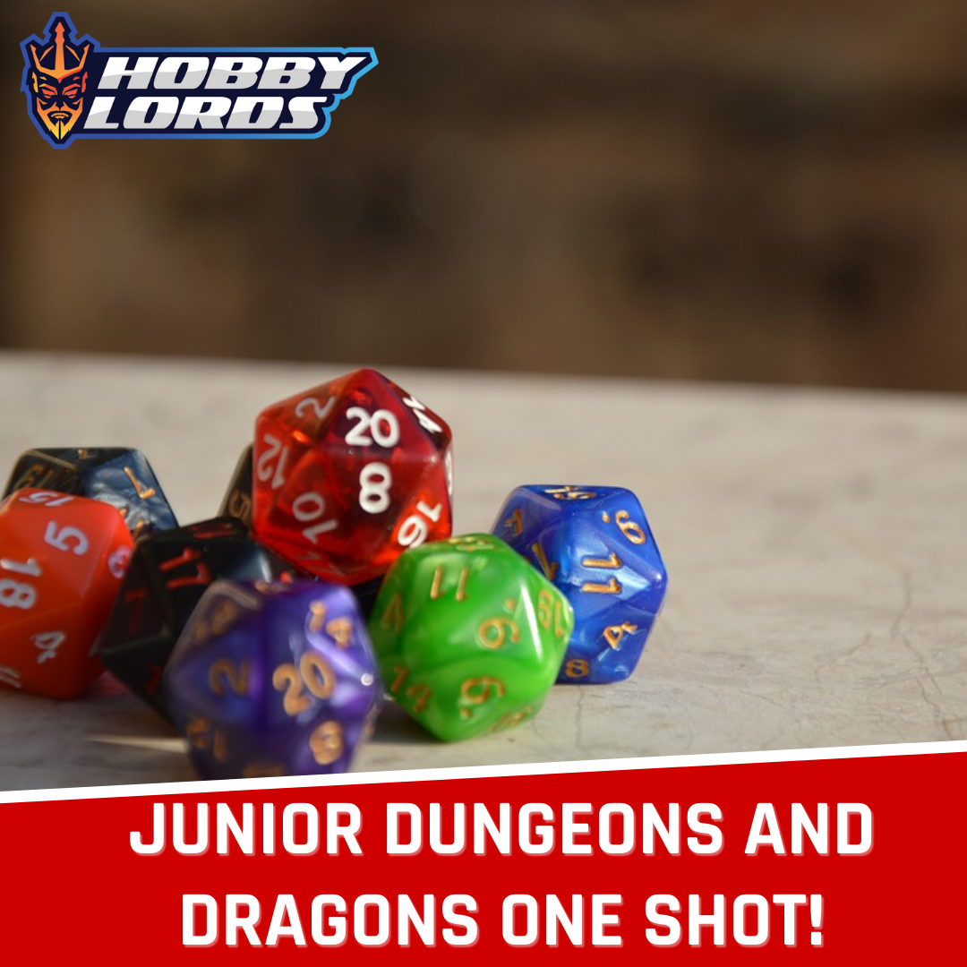 Junior Dungeons and Dragons One-Shot Palmerston North - 25th of April