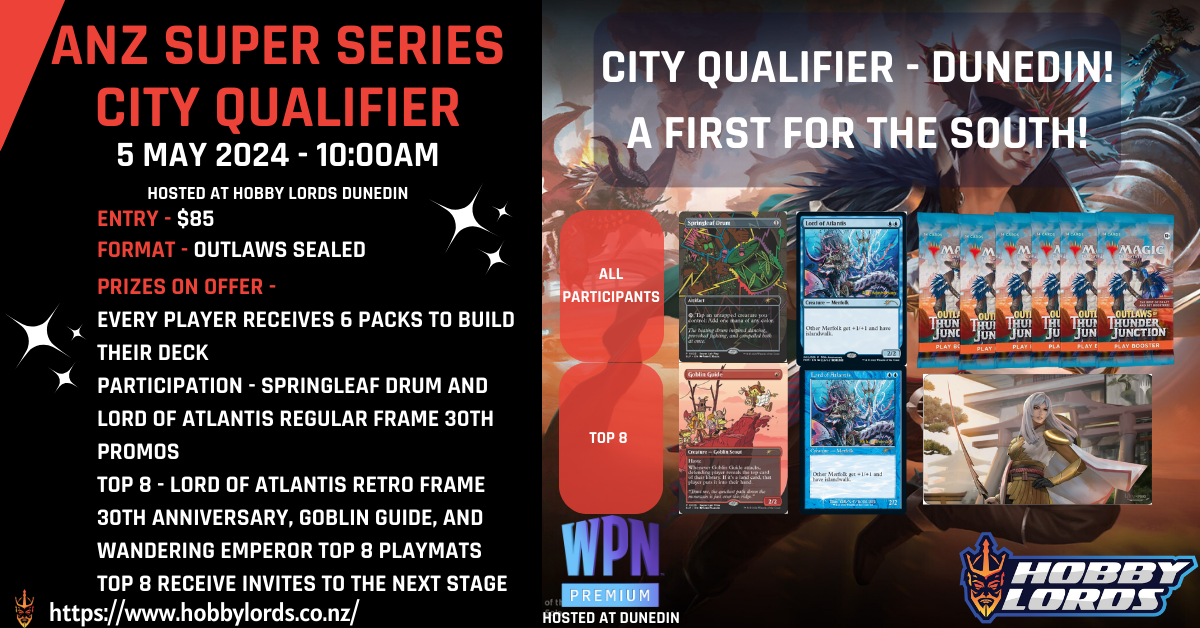 Magic ANZ Super Series CITY QUALIFIER OTJ Sealed!