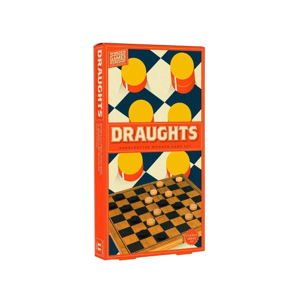 Draughts - Wooden Games Workshop