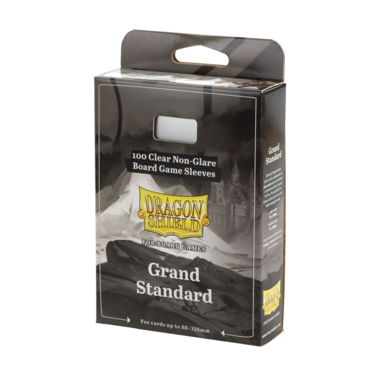Dragon Shield: Board Game Sleeves (100ct) Clear - Grand Standard