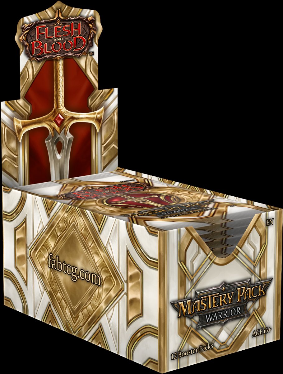 Flesh & Blood - Mastery Pack Warrior Booster Box