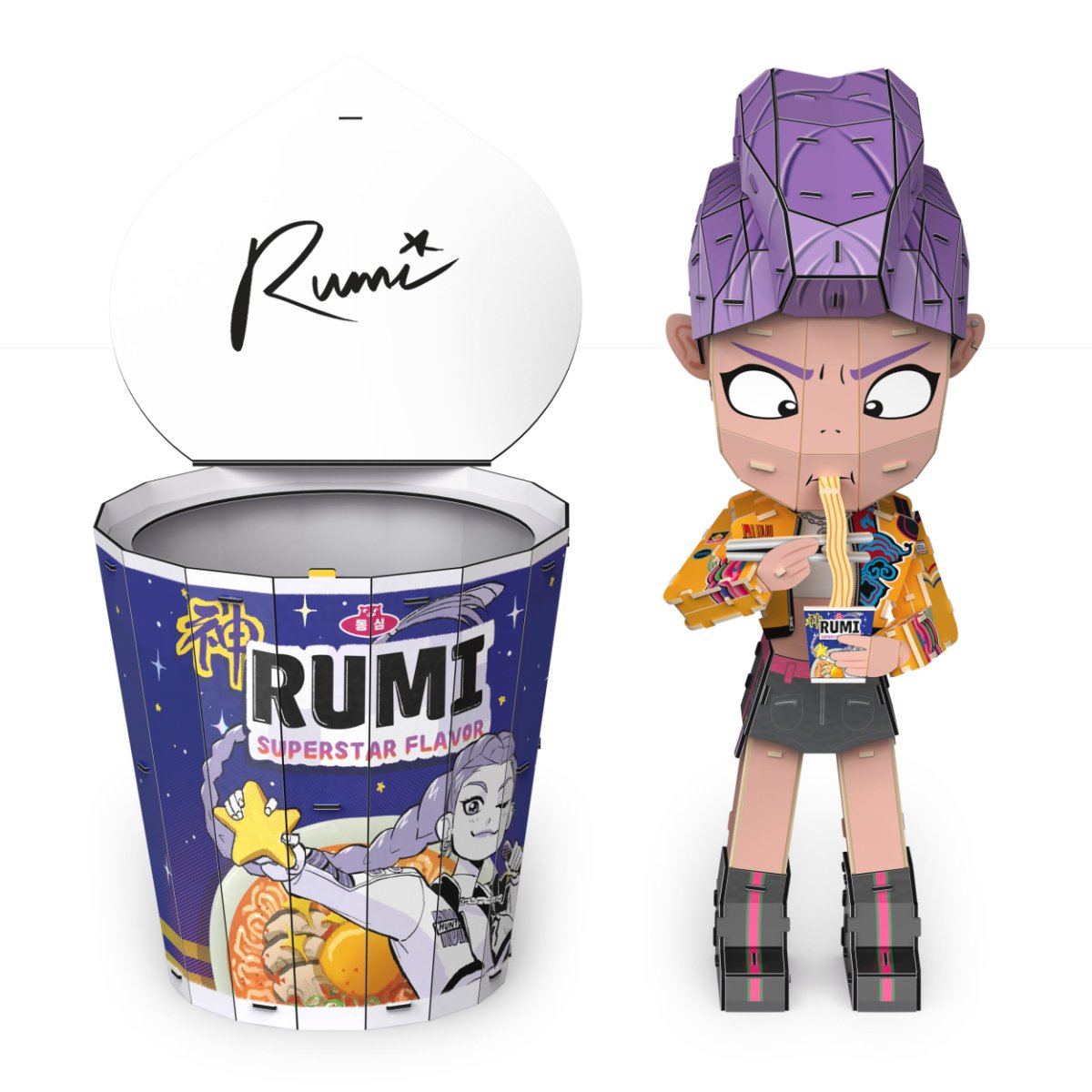 4D Build Rumi Ramyeon Cup