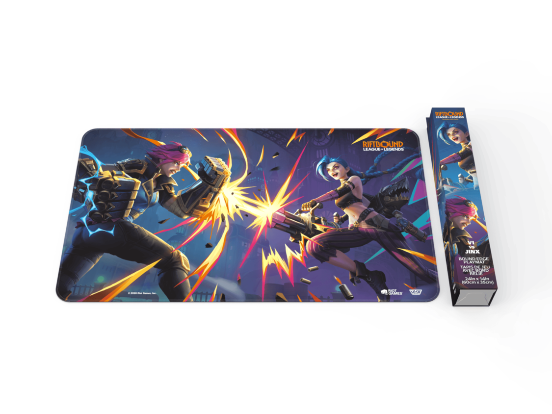 Riftbound: Vendetta Playmat — Vi vs Jinx