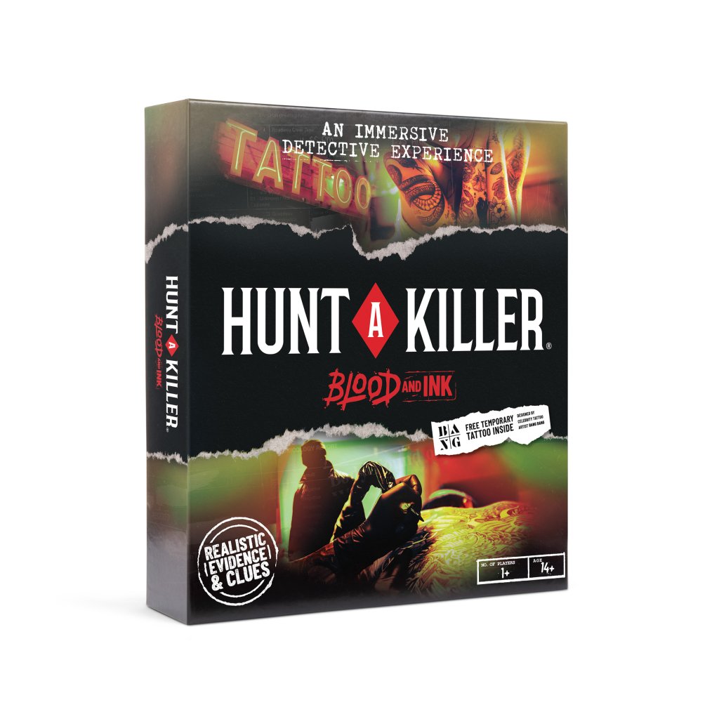 Hunt A Killer Murder Mystery Blood and Ink