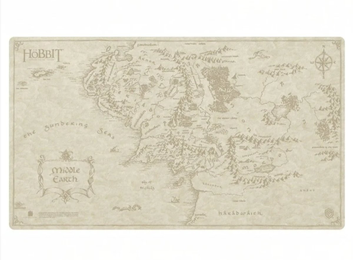 Ultimate Guard Faux Leather Play-Mat: The Hobbit - Middle Earth
