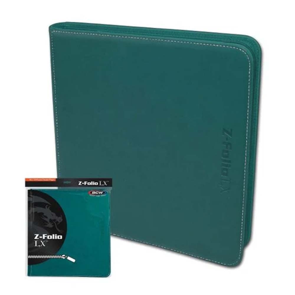 BCW Z-Folio 12-Pocket LX - Teal