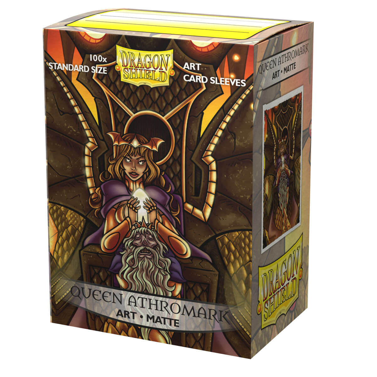 Dragon Shield: Sleeves (100ct) Art Matte - Queen Athromark