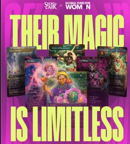 Secret Lair x Their Magic is Limitless Traditional Foil Edition