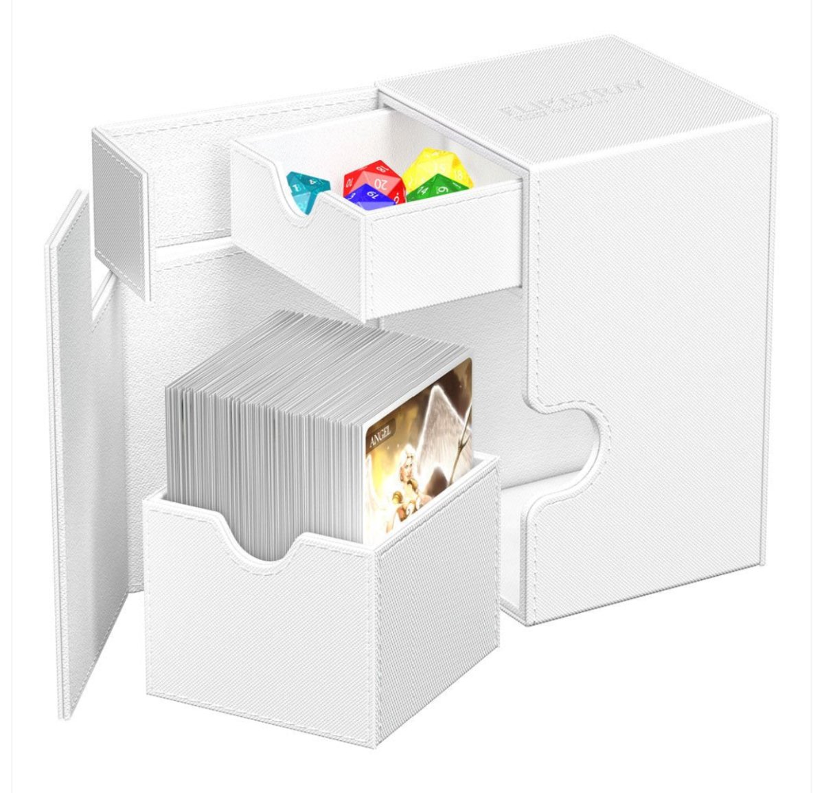 Ultimate Guard Flip´n´Tray Deck Case 100+ Standard Size XenoSkin - Monocolor White