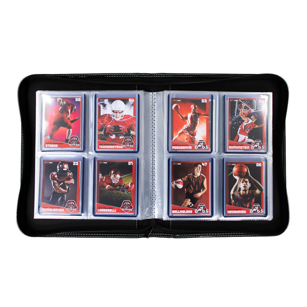 Ultra Pro: 4-Pocket Toploader Zippered Premium PRO-Binder