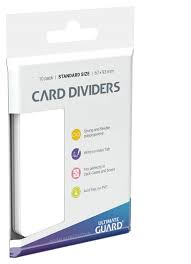 Ultimate Guard Card Dividers Standard Size (10) - White