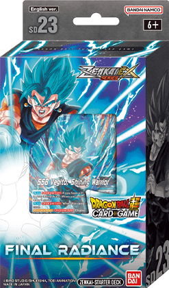 Dragon Ball Super Card Game Zenkai Series Starter Deck 23 (SD23) - Final Radiance
