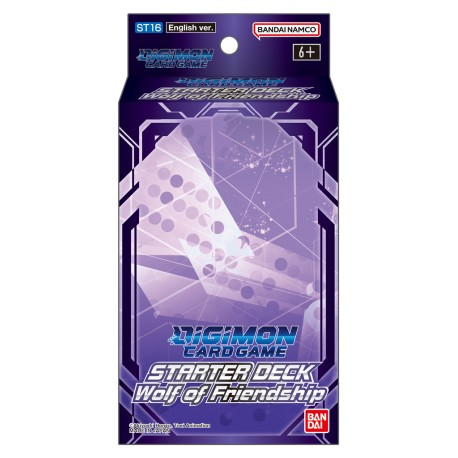 Digimon Card Game Starter Deck Display Wolf of Friendship (ST16)