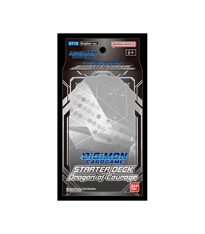 Digimon Card Game Starter Deck Display Dragon of Courage (ST15)