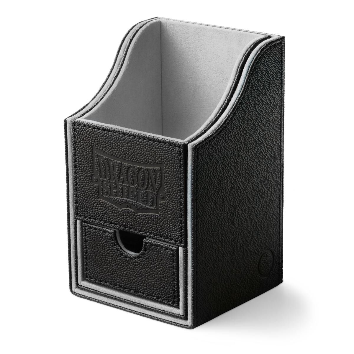 Dragon Shield: Nest with Tray (100ct) Black/Light Grey