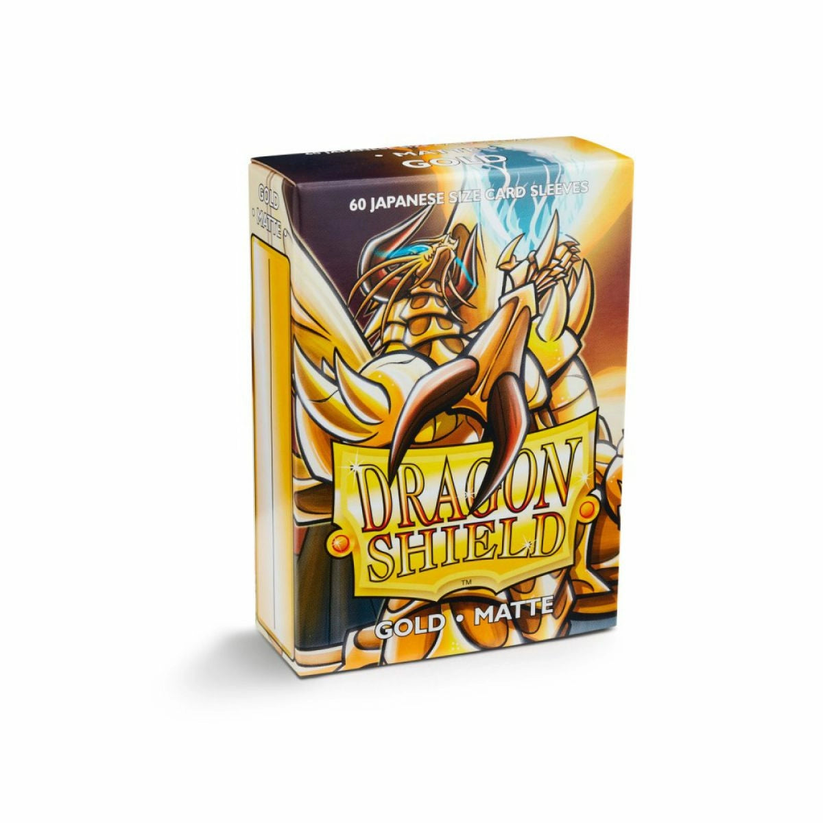 Dragon Shield: Sleeves (60ct) Matte - Gold (Japanese)