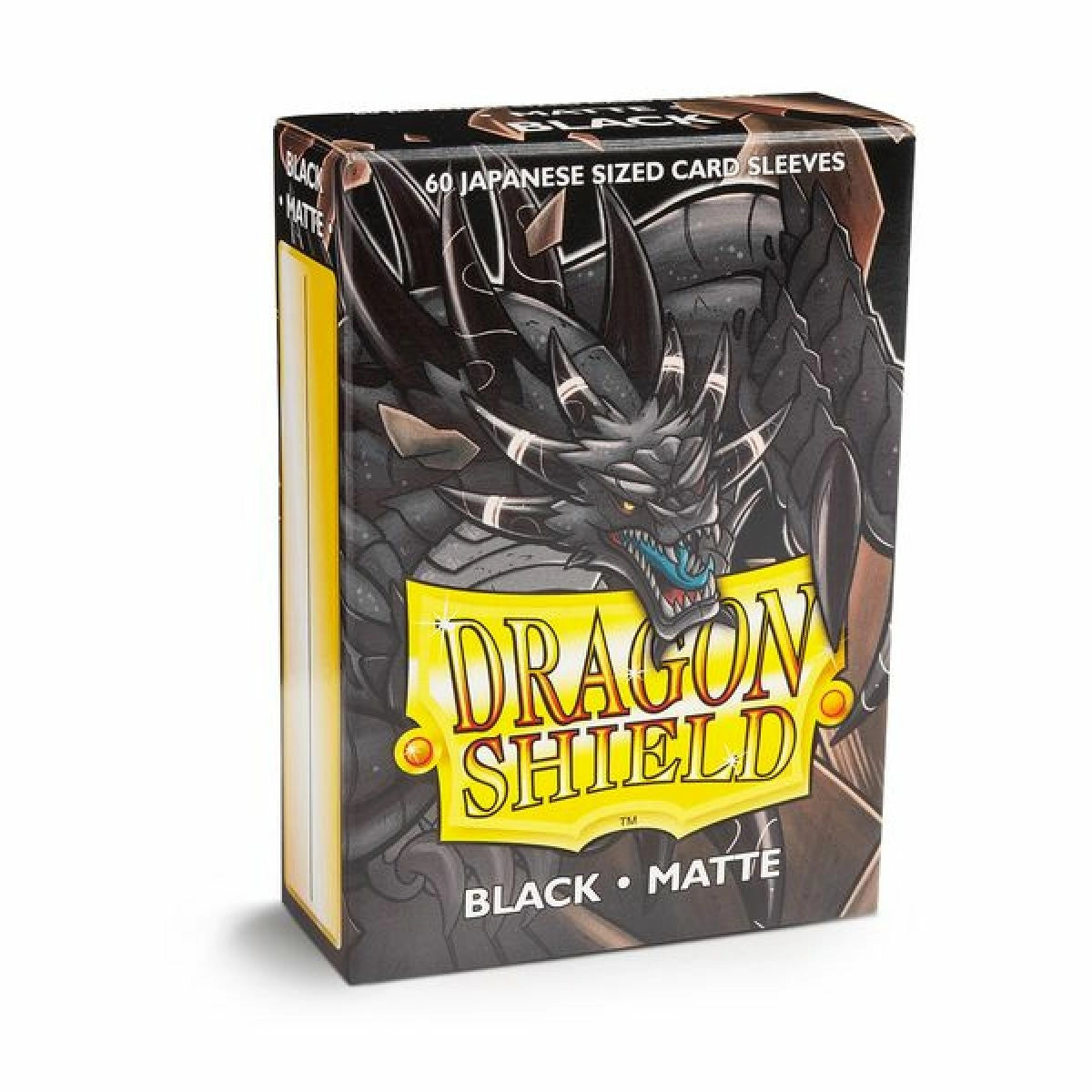 Dragon Shield: Sleeves (60ct) Matte - Black