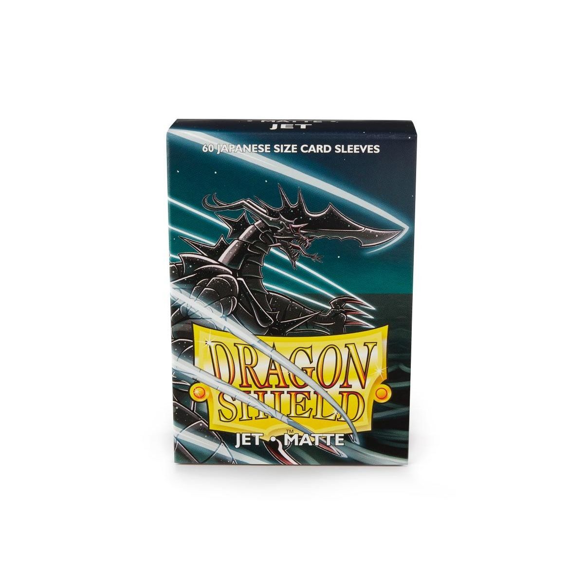 Dragon Shield: Sleeves (60ct) Matte - Jet (Japanese)